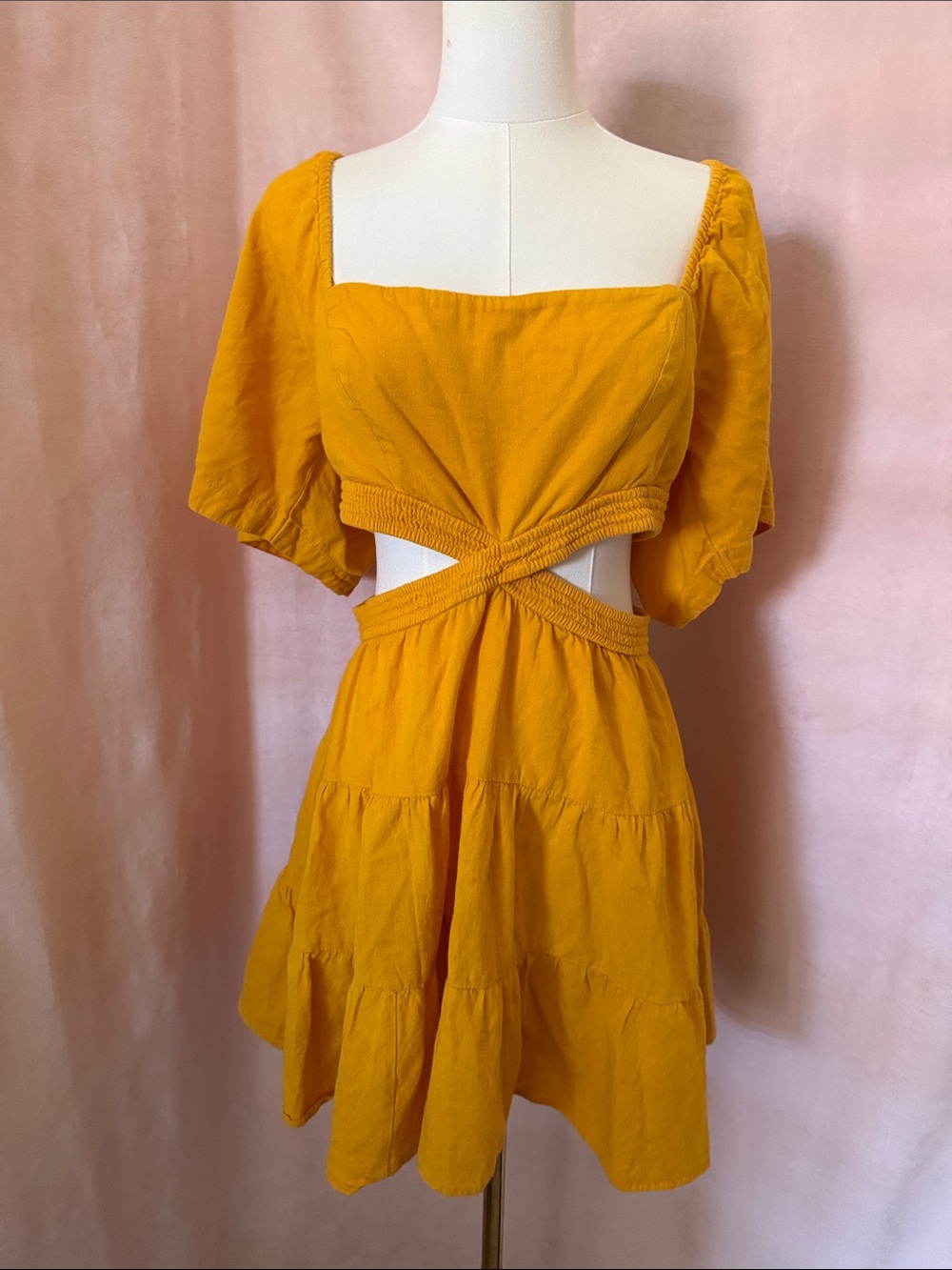 Free People Cross of Sunlight mini dress
